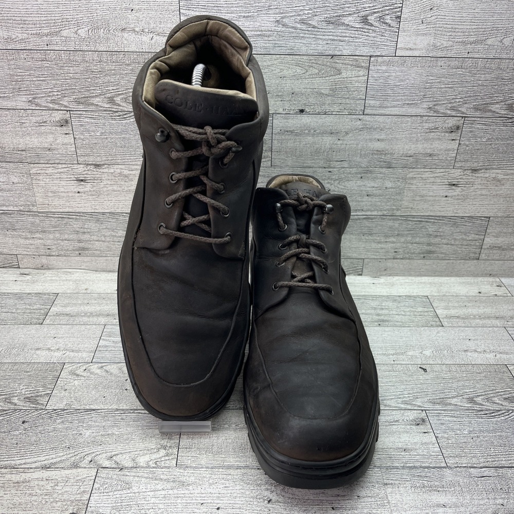 Cole Haan 03965 Chukka Brown Leather Boots 03965 Men Sz‎ 11M